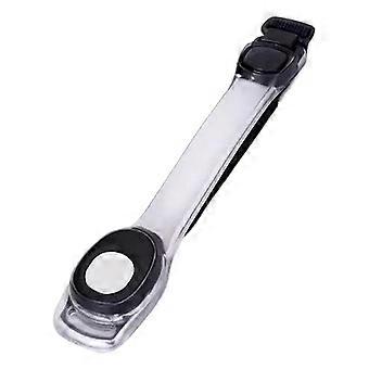 Verstelbare, waterbestendige, lichtgevende armband met LED-lampje voor hardlopers, fietsers en outdoorliefhebbers (geel)