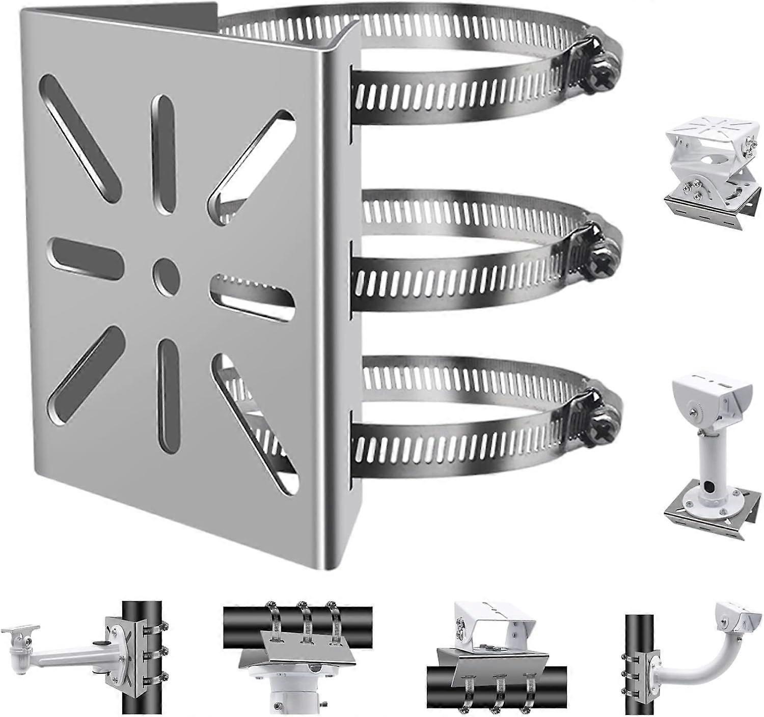 Vertical Pole Mount, Corner Mount, Outdoor Camera Corner Mount, Compatible Wall Mount, CCTV Camera Mount
