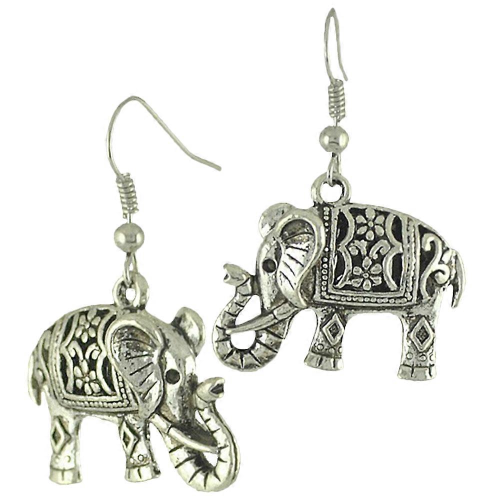 Creative Elephant Earrings for Decoration Use 1Pair
