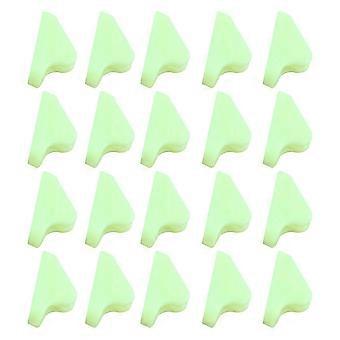80pcs tenda fluorescente corda fibbia fibbia luminosa fibbia di sicurezza tenda accessorio