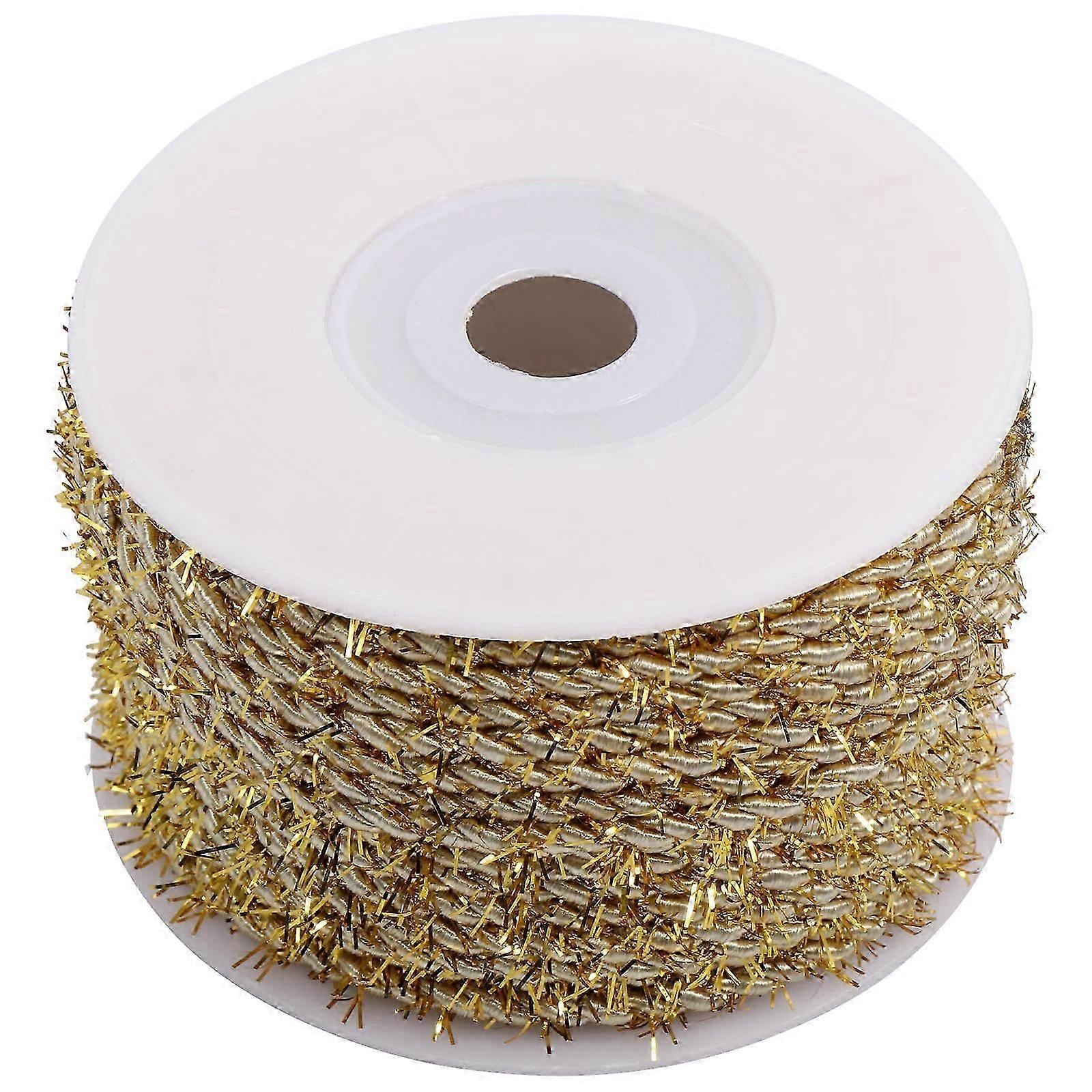 Polyester Satin Webbing Decorative Packaging Ribbon for DIY Use 2 Rolls