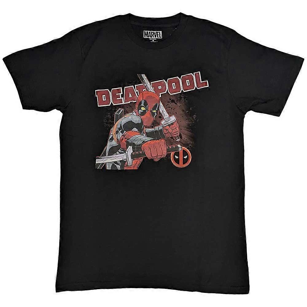 Marvel Comics Unisex T-Shirt: Deadpool Cover