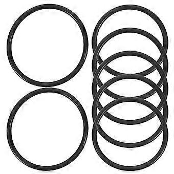 7 Pcs Musique Chantant Bol En Caoutchouc Anneau En Cristal Bol En Caoutchouc Anneau Pour Bouddhiste Bol Utilisant
