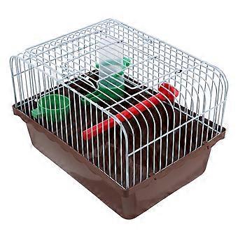 Draagbare vogelkooi met waterer voedseldoos ruime vogelkooi voor comfortabel reizen metalen vogeldrager vogelreiskooi draagbare vogelkooi