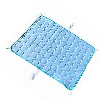 Cooling Pet Bed Cooling Pad compatible with Pet Dog Cat Reading Pad Desktop Rest Pad Sky-Blue 228x213x04in 1Pcs