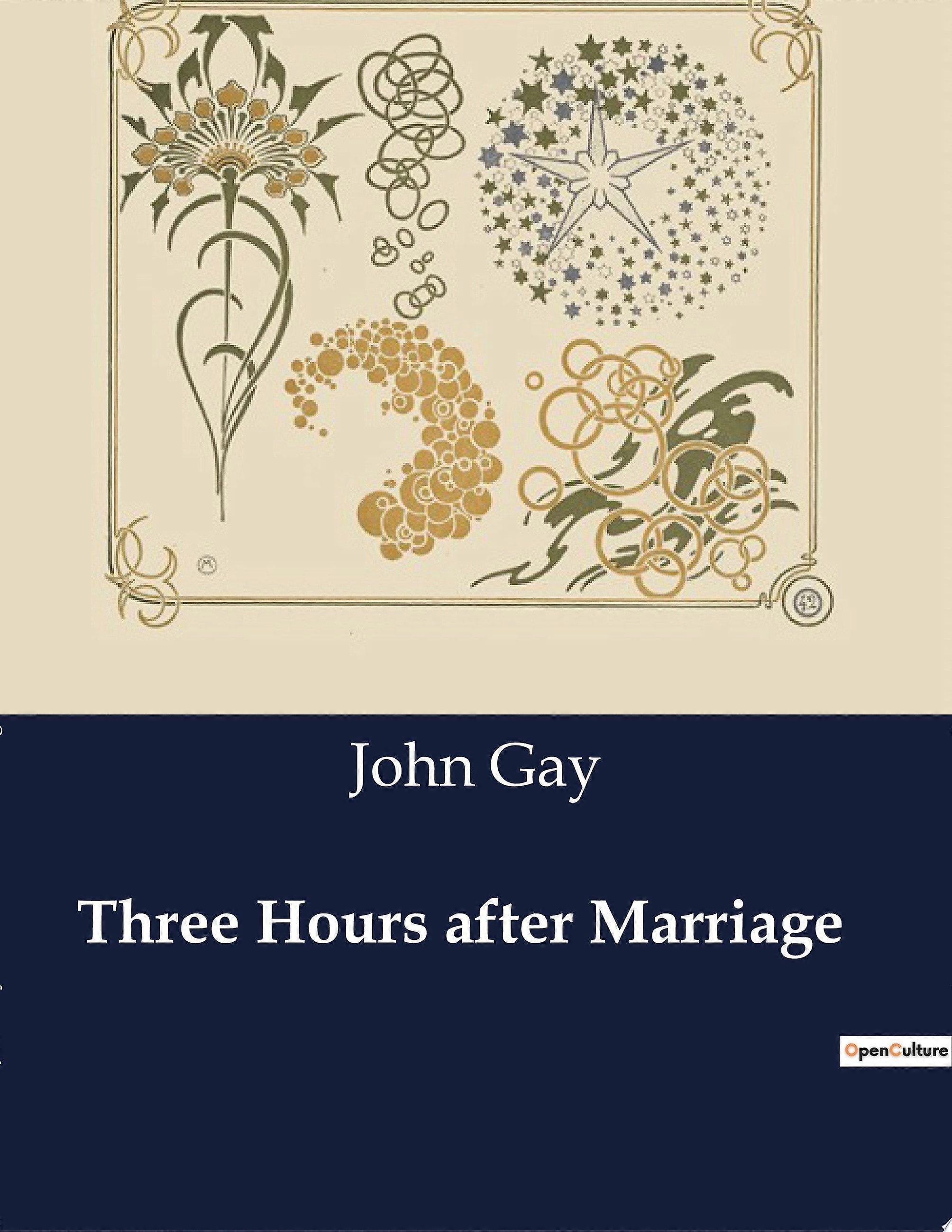 Three hours after marriage