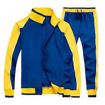 Men Sweat Suit Casual Full Zip Warm