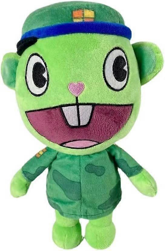 2pcsハッピーツリーフレンズぬいぐるみフリッピーとフリッピー