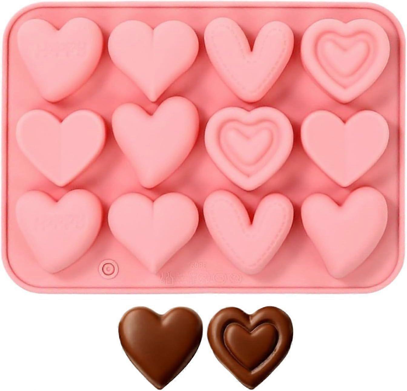 Reusable heart-shaped cookie cutter  Cookie making tool, baking mold with ease, precisely handcrafted, matte
