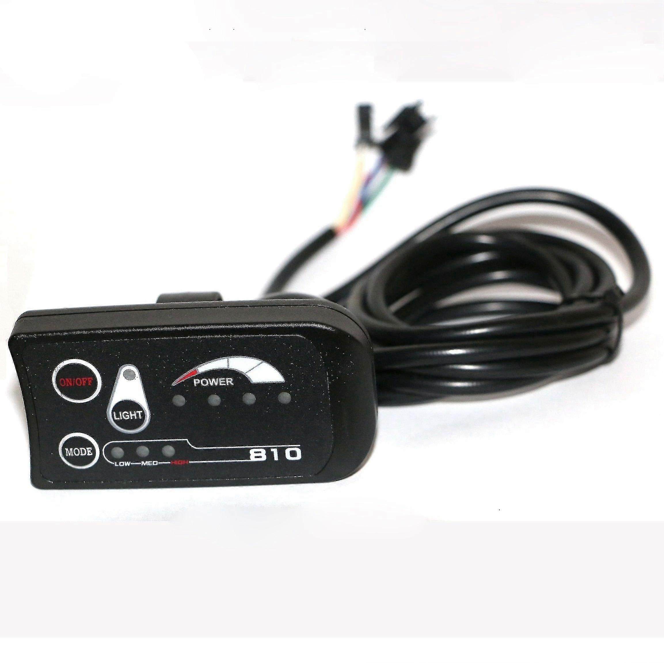 Bicicleta eléctrica Panel de control inteligente Led Display Meter