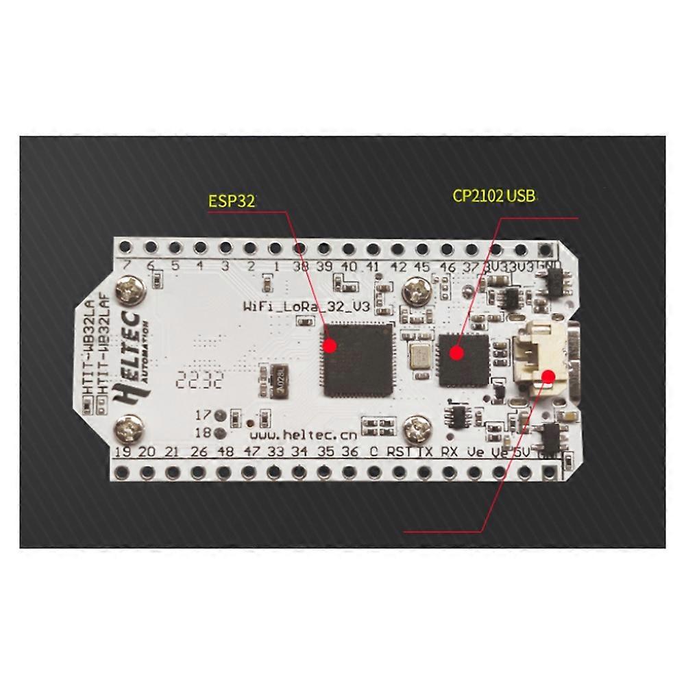 For WiFi LoRa 32 V3 ESP32 Dev-Board with OLED Display and SX1262 LORA Node
