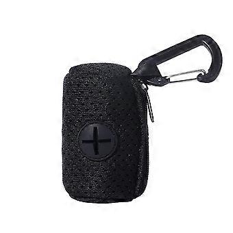 Pet Waste Bag Dispenser Zipper Closing Crossed Drawers With Hanging Hook Trendy Convenient Dog Poop Pickup Solution Waste Bag Dispenser