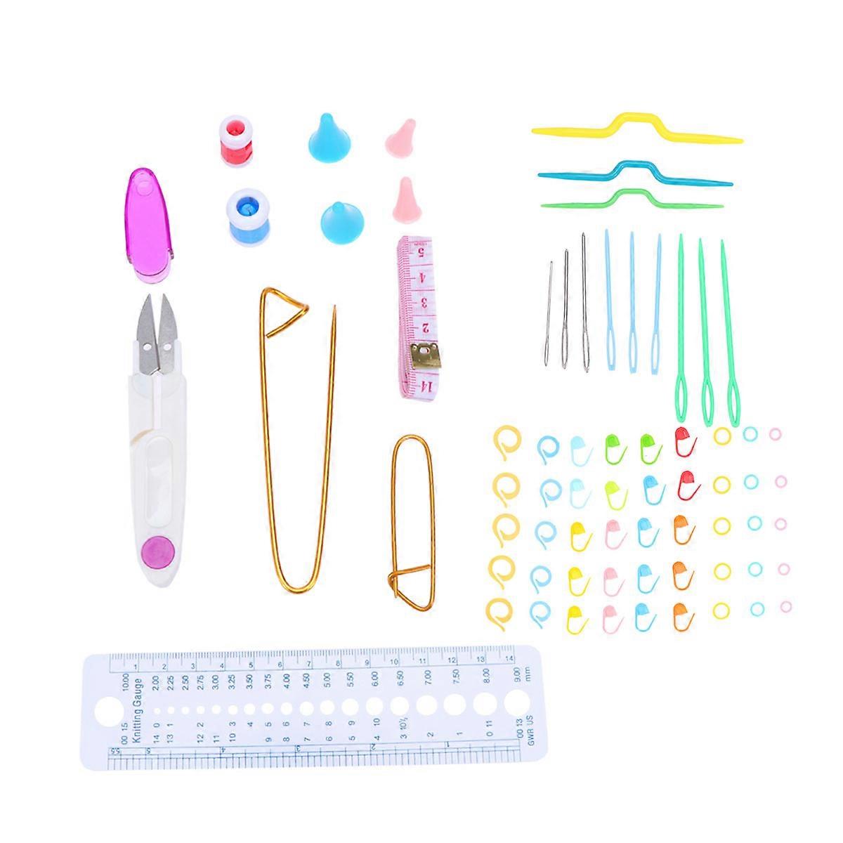 Knitting Needles Set Crochet Hook Tools for Handcraft 1Set Kit