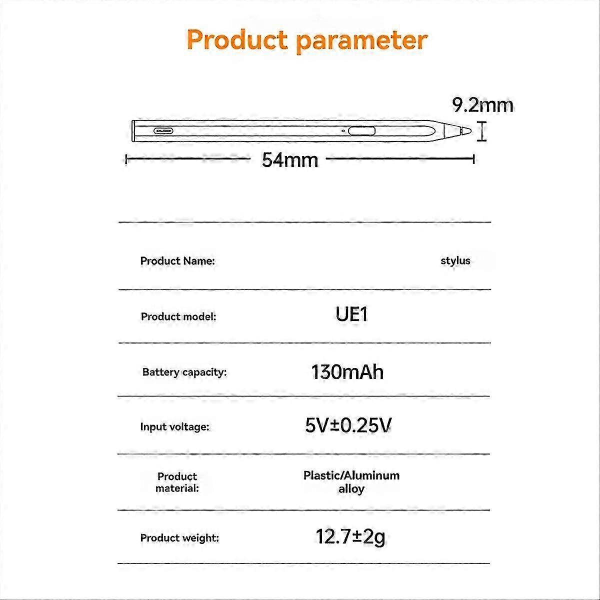 Stylet 4096 compatible avec le stylet Remarkable Paper Pro avec gomme