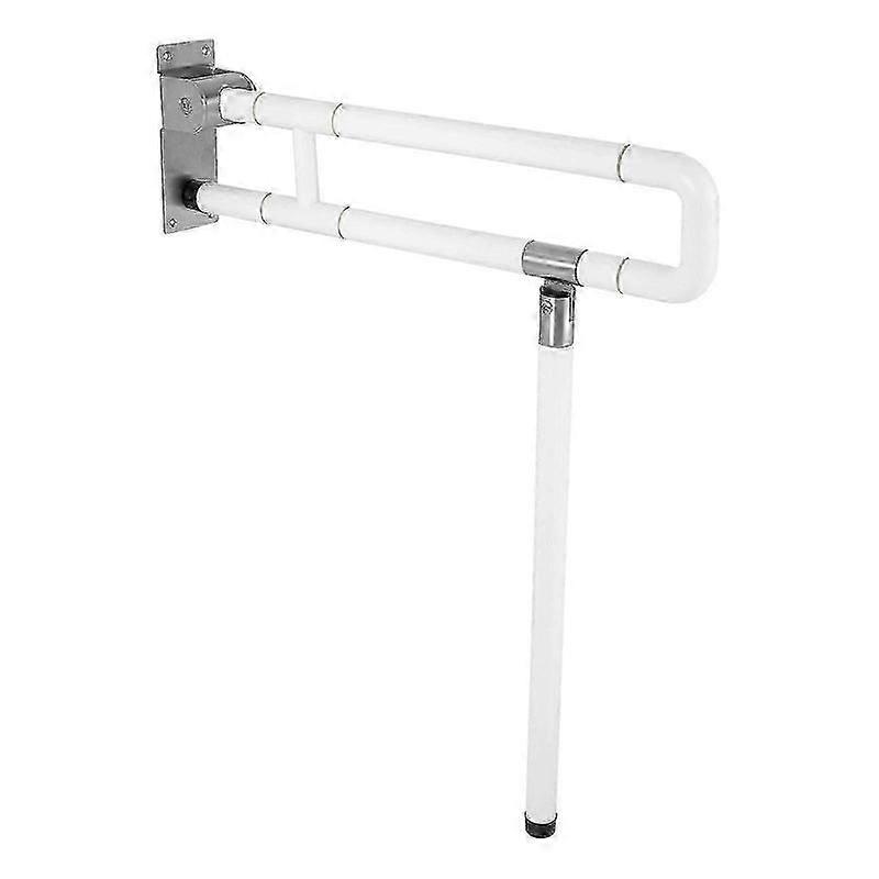 Disabled toilet safety rail adjustable folding for elderly