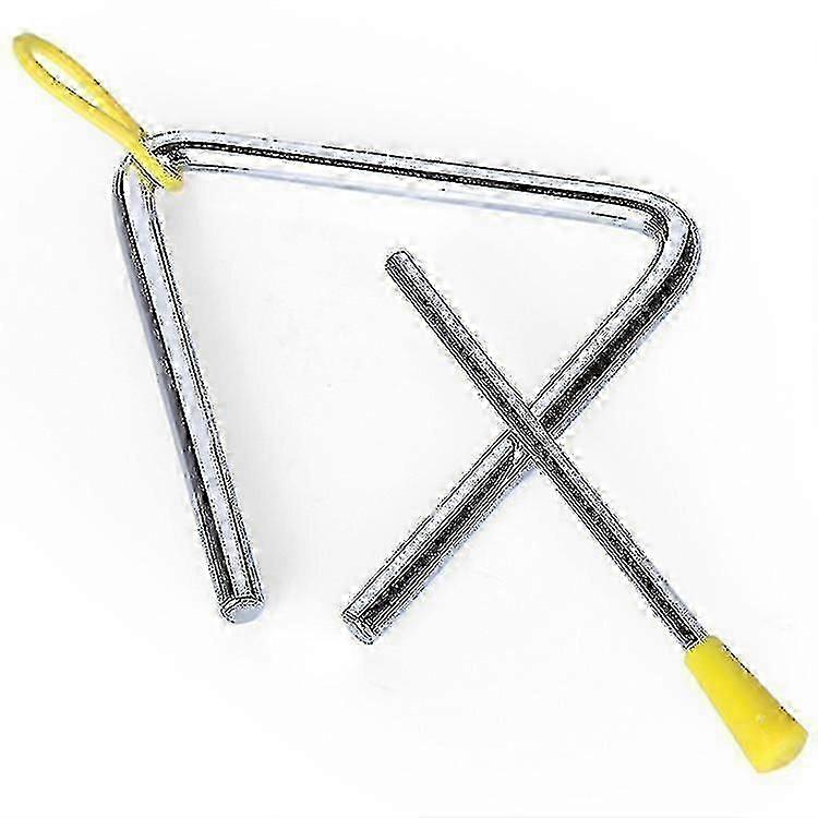 Triangle Orff Musical Instruments Band Percussion Educational Triangle(1pcssilver
