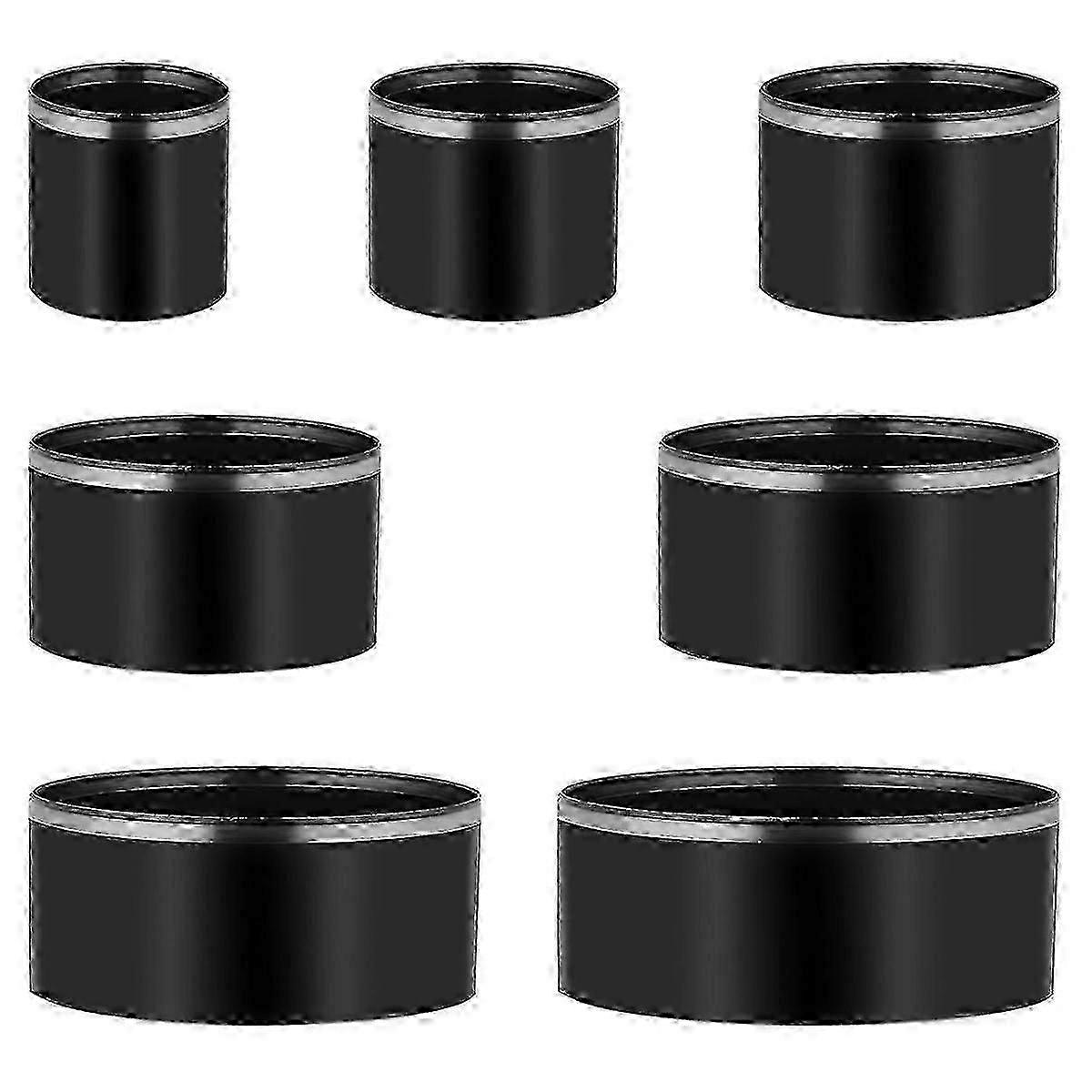 Round Leather Hole Punch Tool Set with 7 Size Options