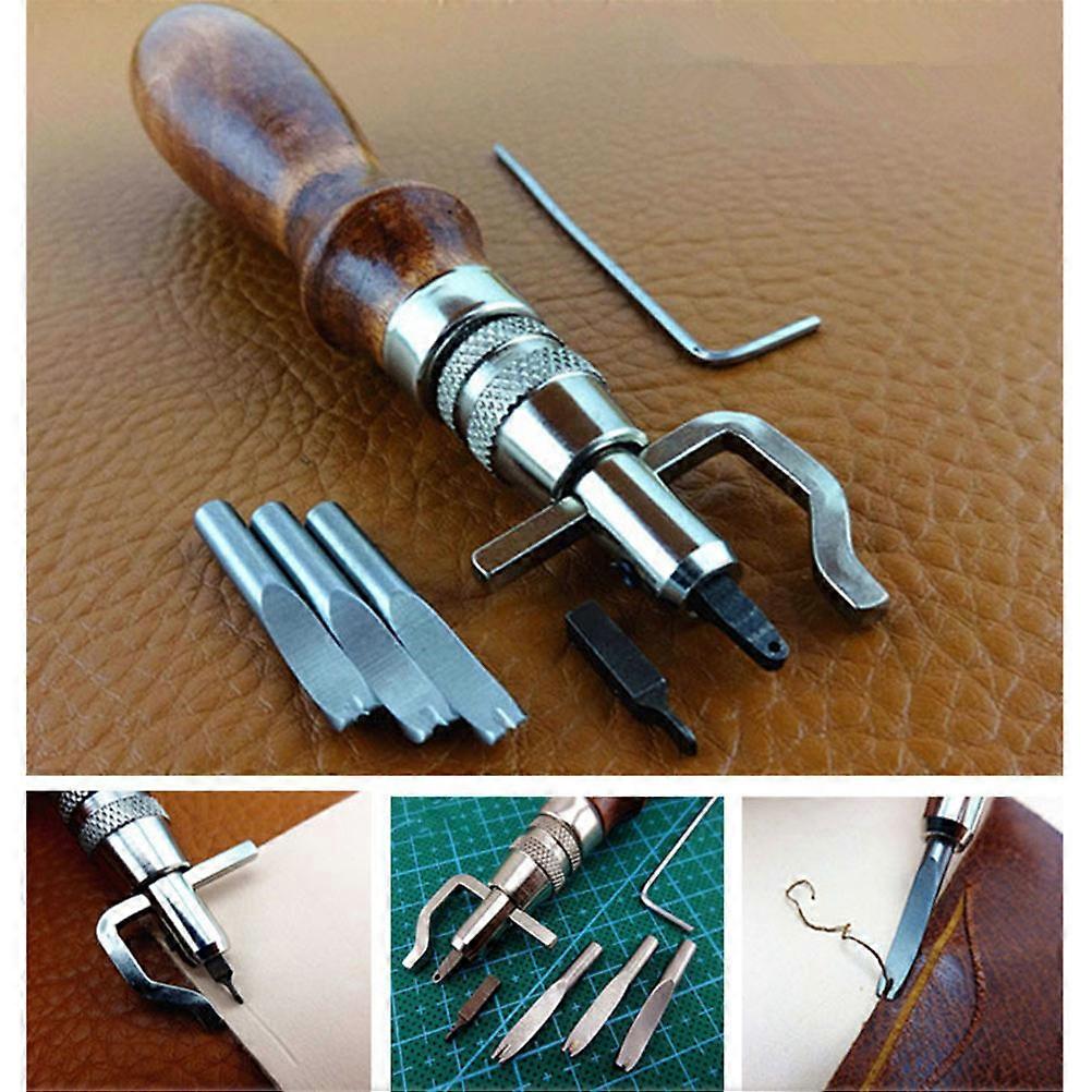 Stitching Craft 7Pcs Tool Kit for Skiving Edger Use