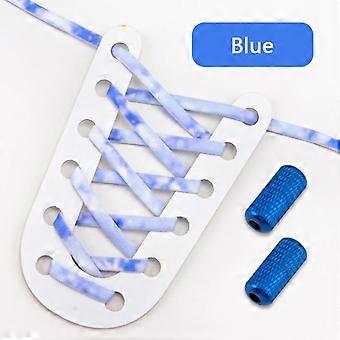 Colorful No tie Shoelaces Elastic laces Sneakers Rainbow Round Tennis Shoelace without ties Kids Adult Running Shoes Accessories