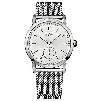 Mesh Hugo Boss Quartz Analog Man Watch with Stainless Steel Bracelet 1512778