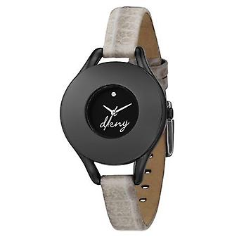Dkny essentials Quartz Analog Women's Watch with NY3997 Cowskin Bracelet