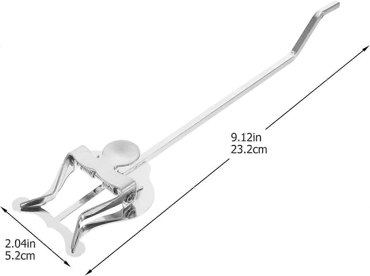 Portable Tuba Sheet Music Clip for Marching Performance, Iron