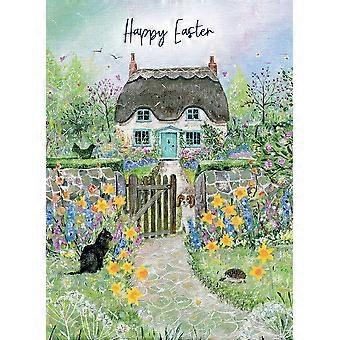 Easter Jigsaw Puzzle Easter Cottage FOO1809