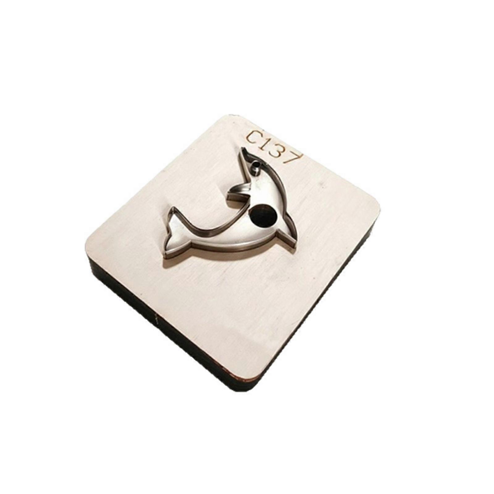 Precision Dolphin Leather Cutting Die Clean Consistent Edges, Press-Compatible