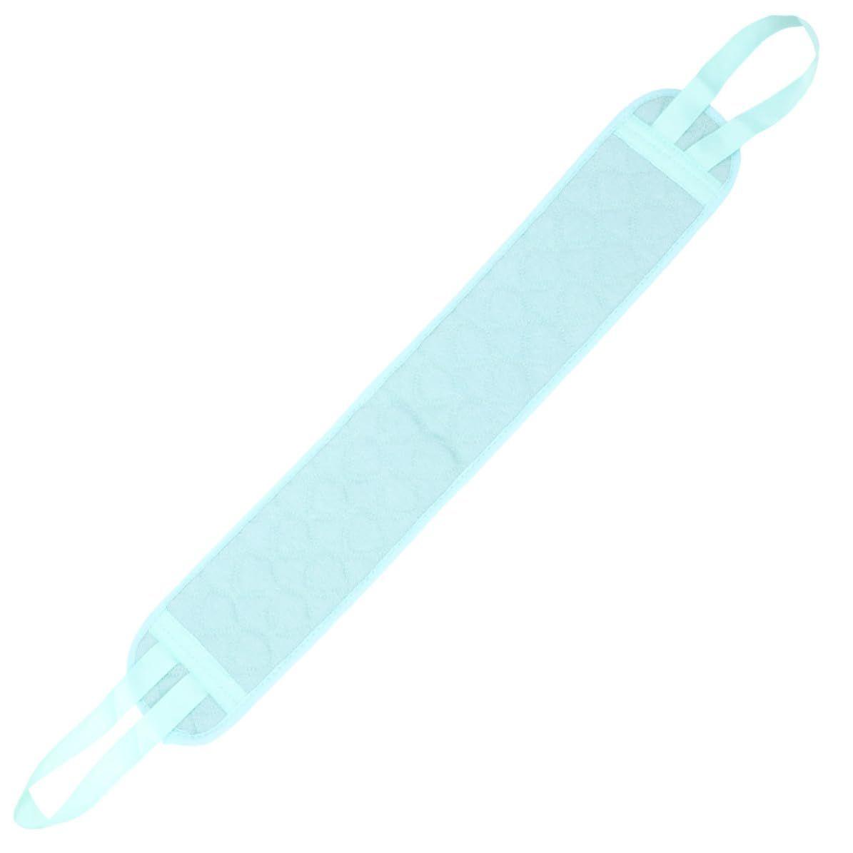 Shower Towel Long Strip Body Scrubber with Two Hand Pulling Strings
