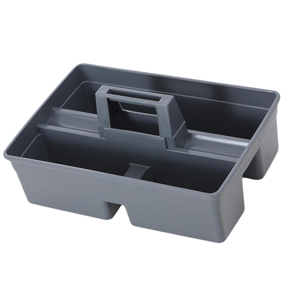 3 Dividers General Purpose Tool Caddy Executive Series Carry Caddy Plastic Tote with Handle
