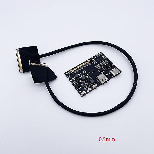 Type C To Edp 4k Lcd Driver Board 4k 2k 1080 60hz Turn Board For Portable Monitor Tv101qum