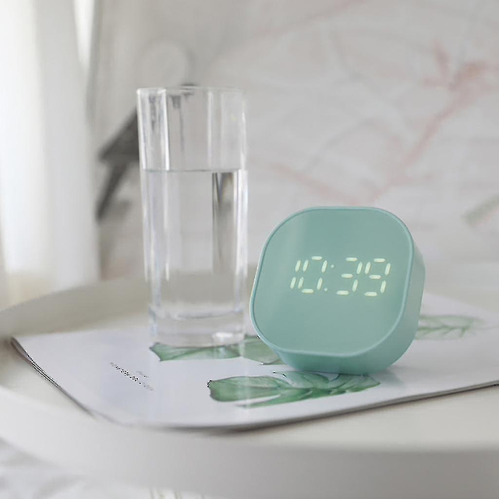 Square Small Alarm Clock Luminous Mute Led Multifunctional Digital Clock Light