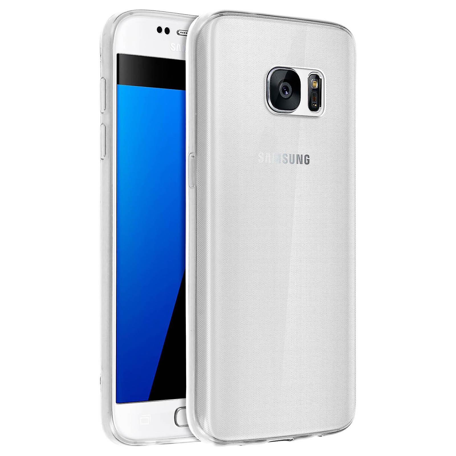 Capa Galaxy S7 Flexível Silicone Ultrafina - Transparente