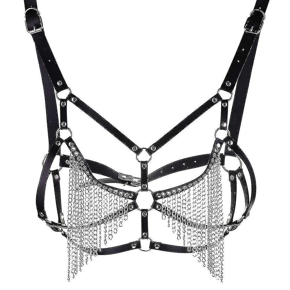 Bra With Chains Topless Got Punk