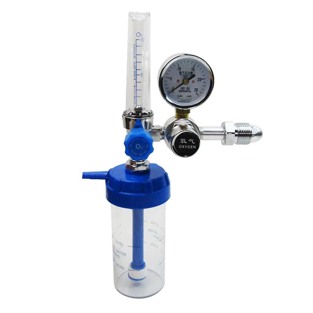 Oxygen Inhaler Oxygen Regulator 1-100MPa Pressure Reducer Gauge Flow Meter