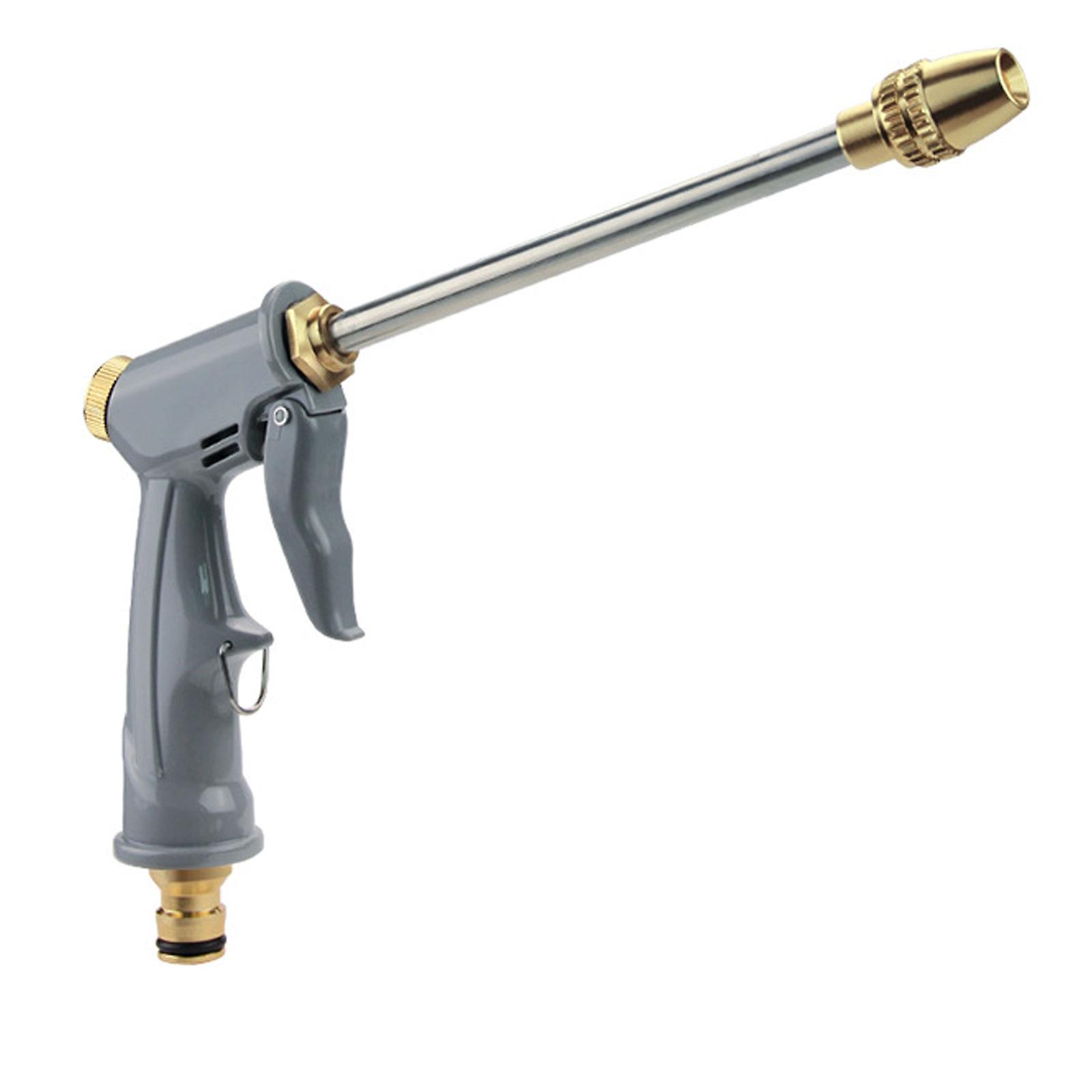 Μακριά πιστόλια ψεκασμού ακροφυσίων μανικών νερού υψηλής πίεσης, πλυντήριο αυτοκινήτων εργαλείο άρδευσης κήπων ραβδιών ακροφυσίων ανοξείδωτου