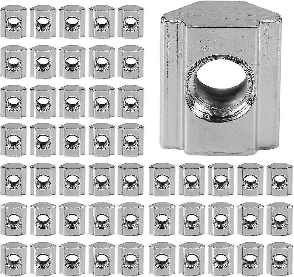 Set Of 50pcs Sliding T Nuts European Standard(eu30-m5)