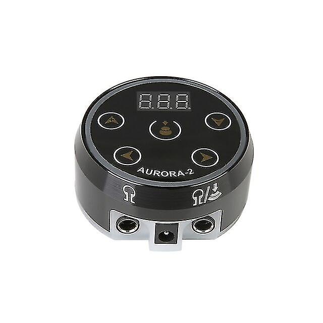 Bobin Döner Dövme Tabancası Makineleri İçin Adaptörlü Profesyonel Mini Lcd Dövme Güç Kaynağı