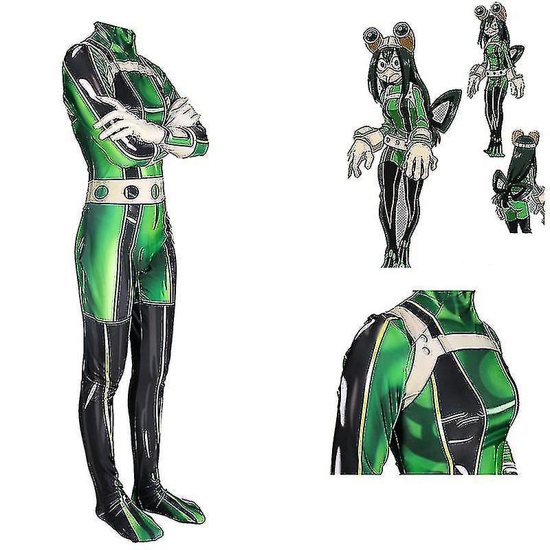My Hero Academia Asui Tsuyu Ochaco Uraraka Costume Jumpsuit