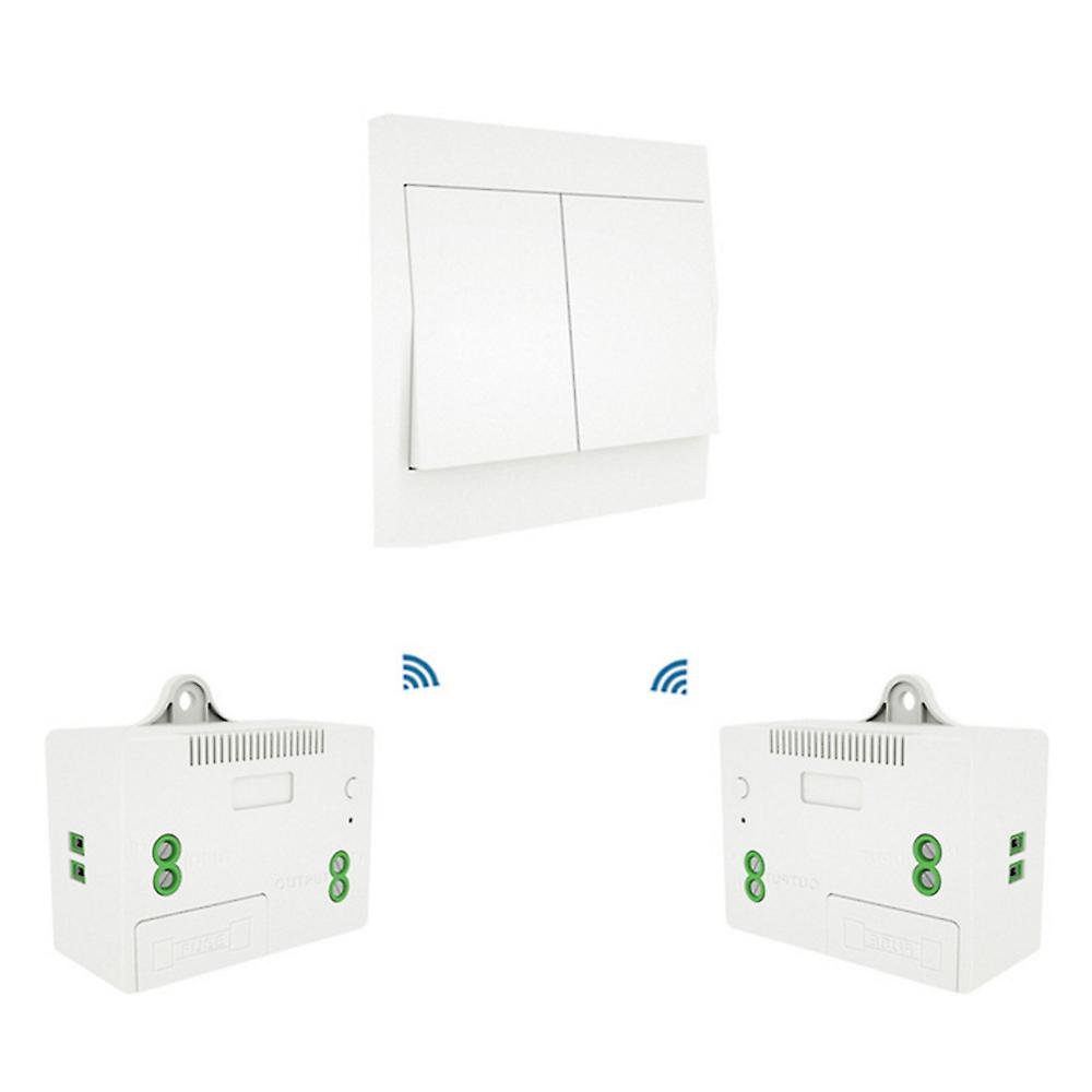 110-230v Wireless Light Switch And Receiver Kit Self-powered Switch
