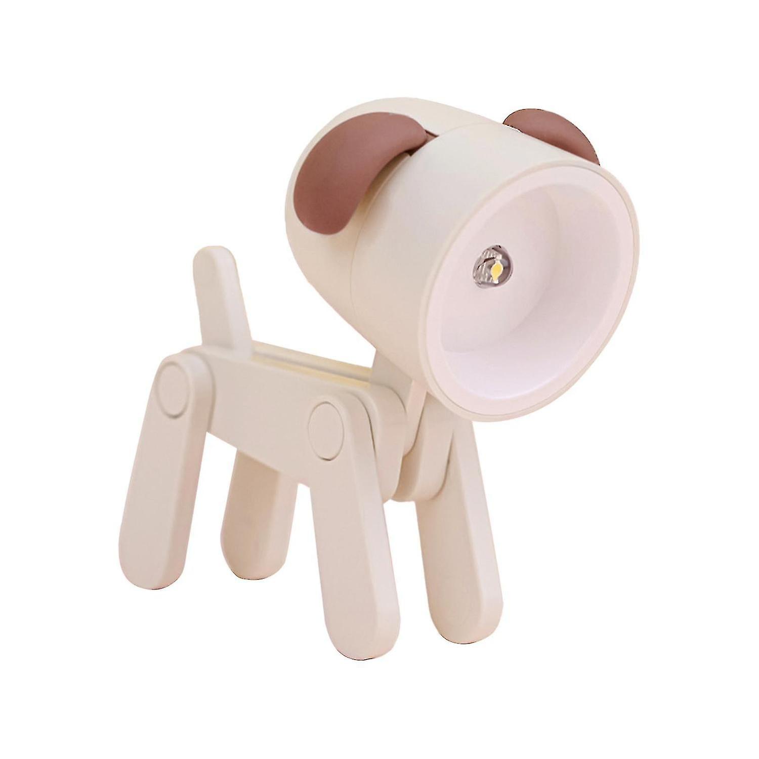 Cute Pet Night Light Decorative Ornament Gift Portable Mini Phone Holder Creative Led Desk Lamp