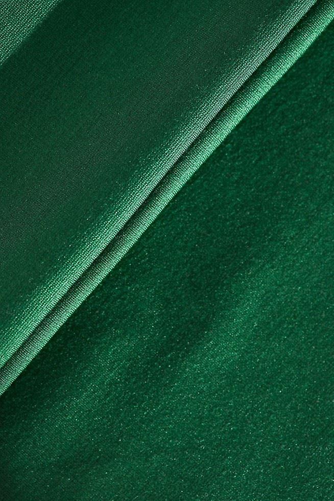 Meet MILK Tencel Lyocell Ponte Roma Double Stretch Knit Fabric Green - per metre