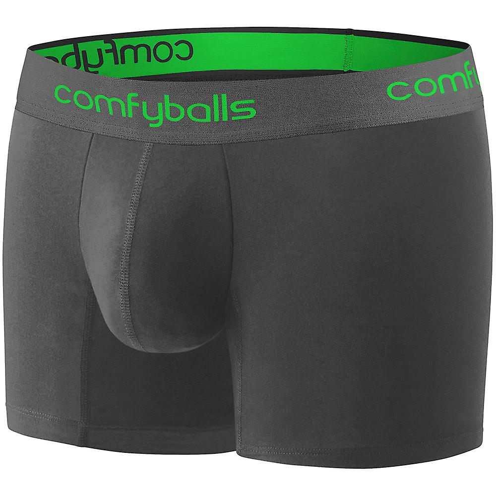 Comfyballs 男士性能长平角短裤健身内衣炭毒蛇