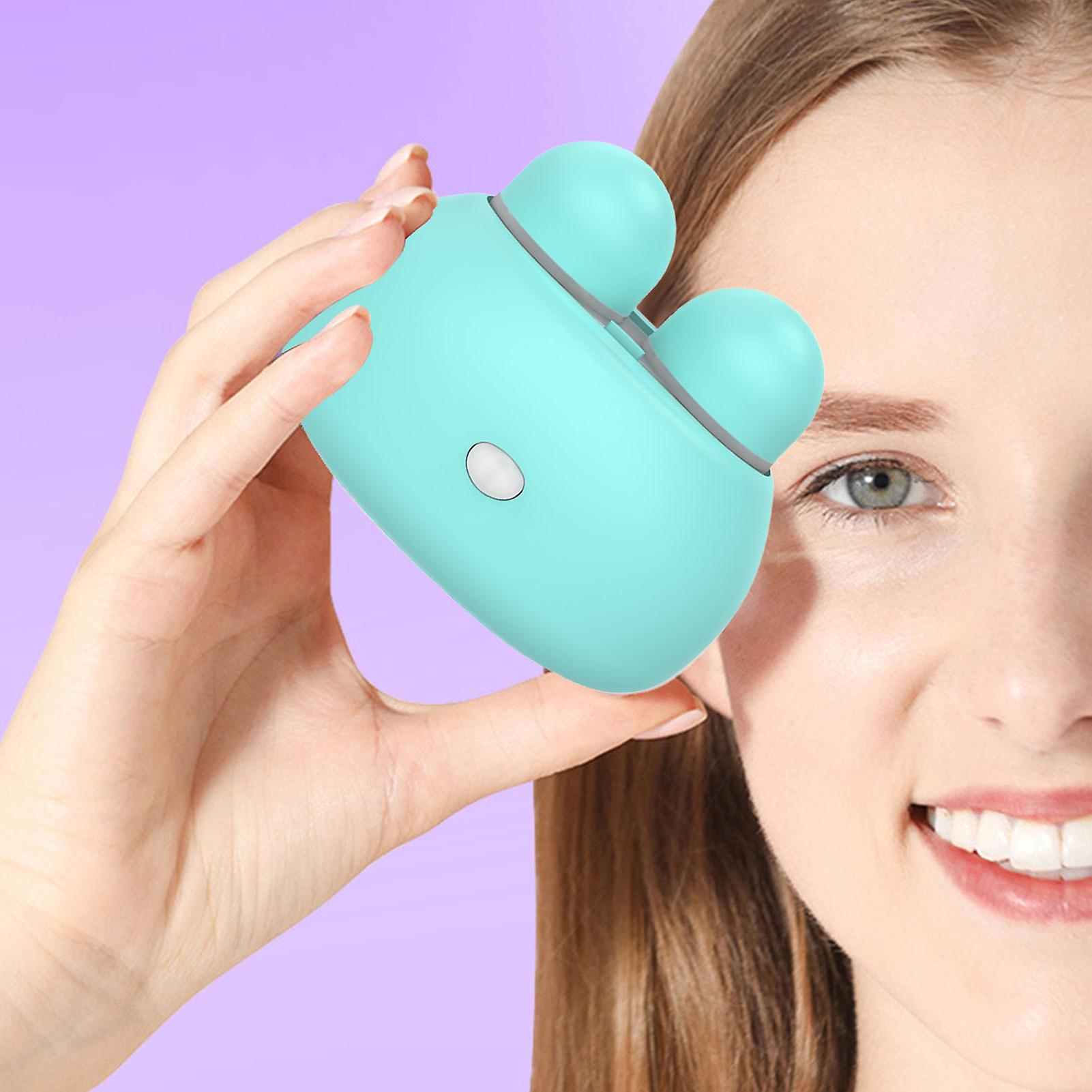 Contact Lens Cleaner Ultrasonic Portable Automatic Rechargeable Soft Lens Cleaning Machine Blue 