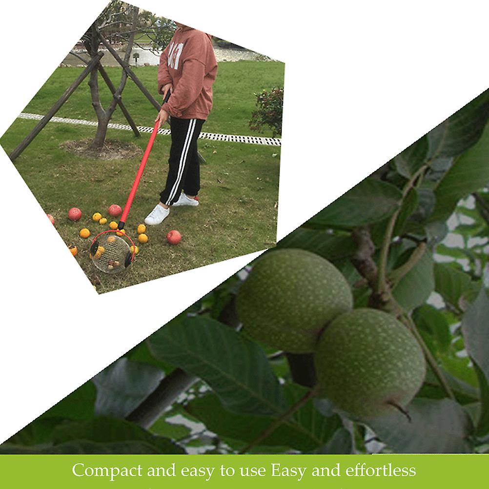 ナット ギャザラー ローリング ピッカー 23cm バスケット、70-127cm ハンドル、835G