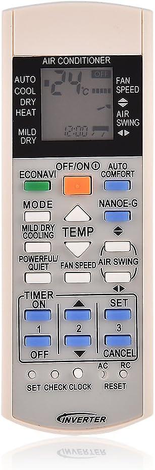 Air Conditioner Remote Control, Replacement Remote Control for Panasonic A75c3300 A75c3208 A75c3706 