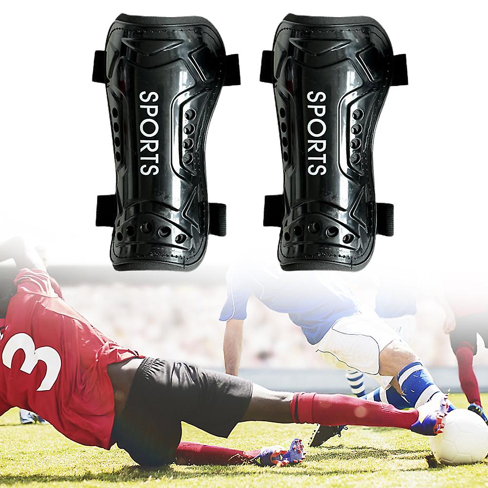 1ペアの子供のすねパッド高強度サッカーすねパッド子供用サッカーすねガードレッグガードスポーツ安全プロテクター