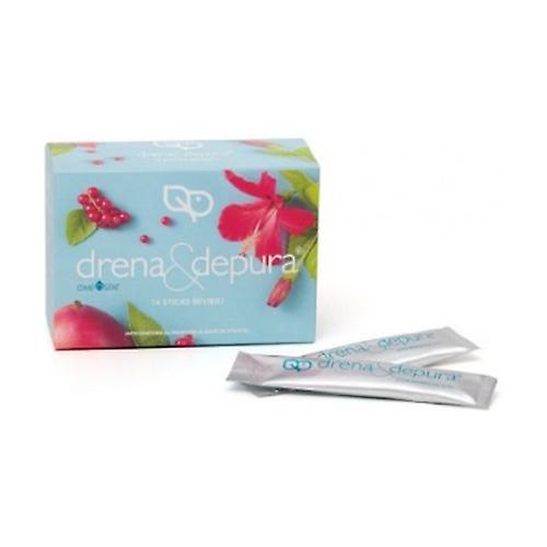 Drains & purifies 14 packets of 15ml