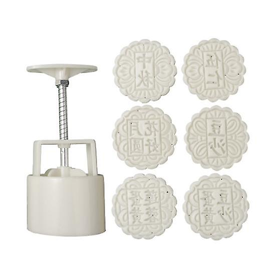 Durable Cake Press Mold Round Shape Plastic Multipurpose