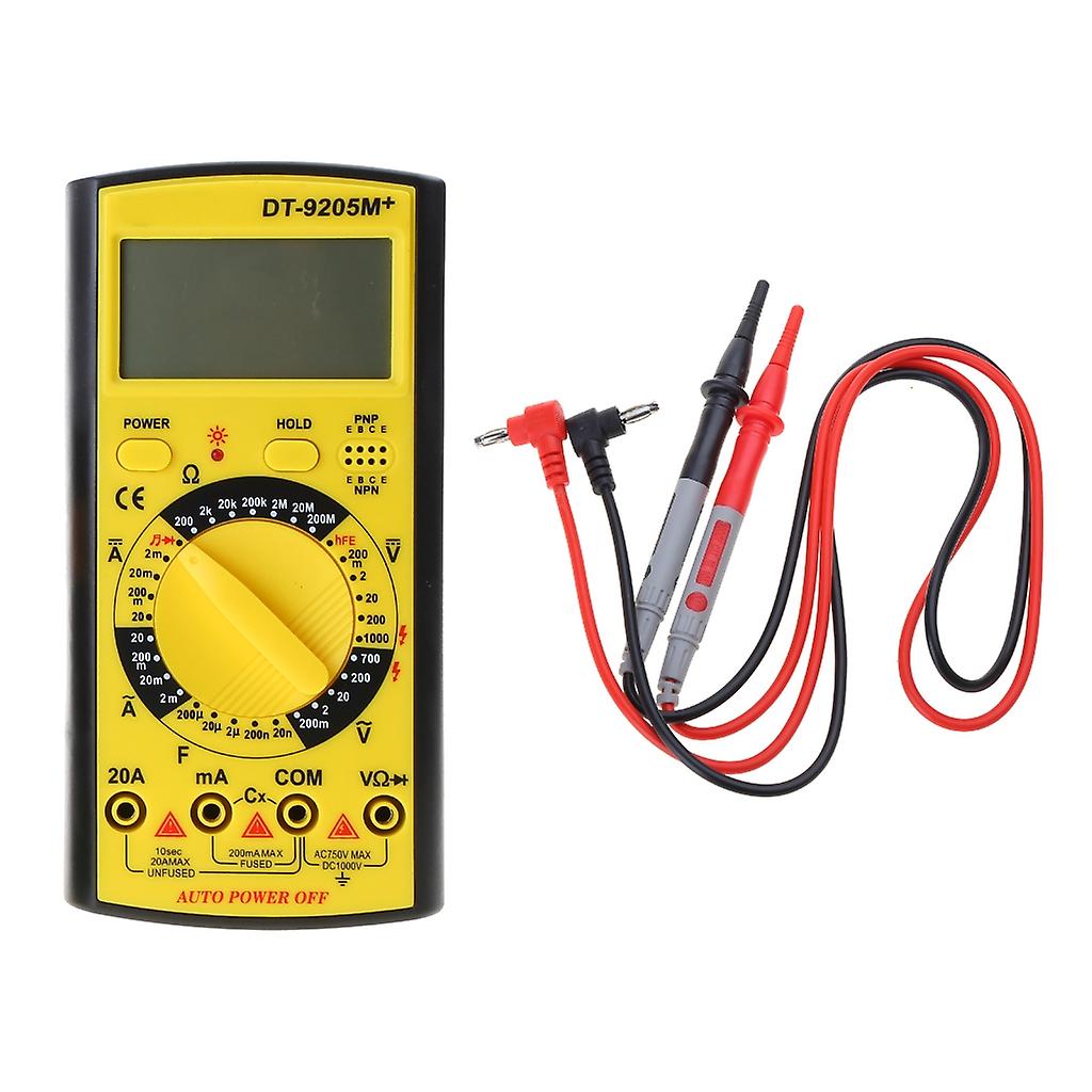 Multimeter 2000 Counts Digital Multimeter with for DC AC Voltmeter & Ohm Volt Am